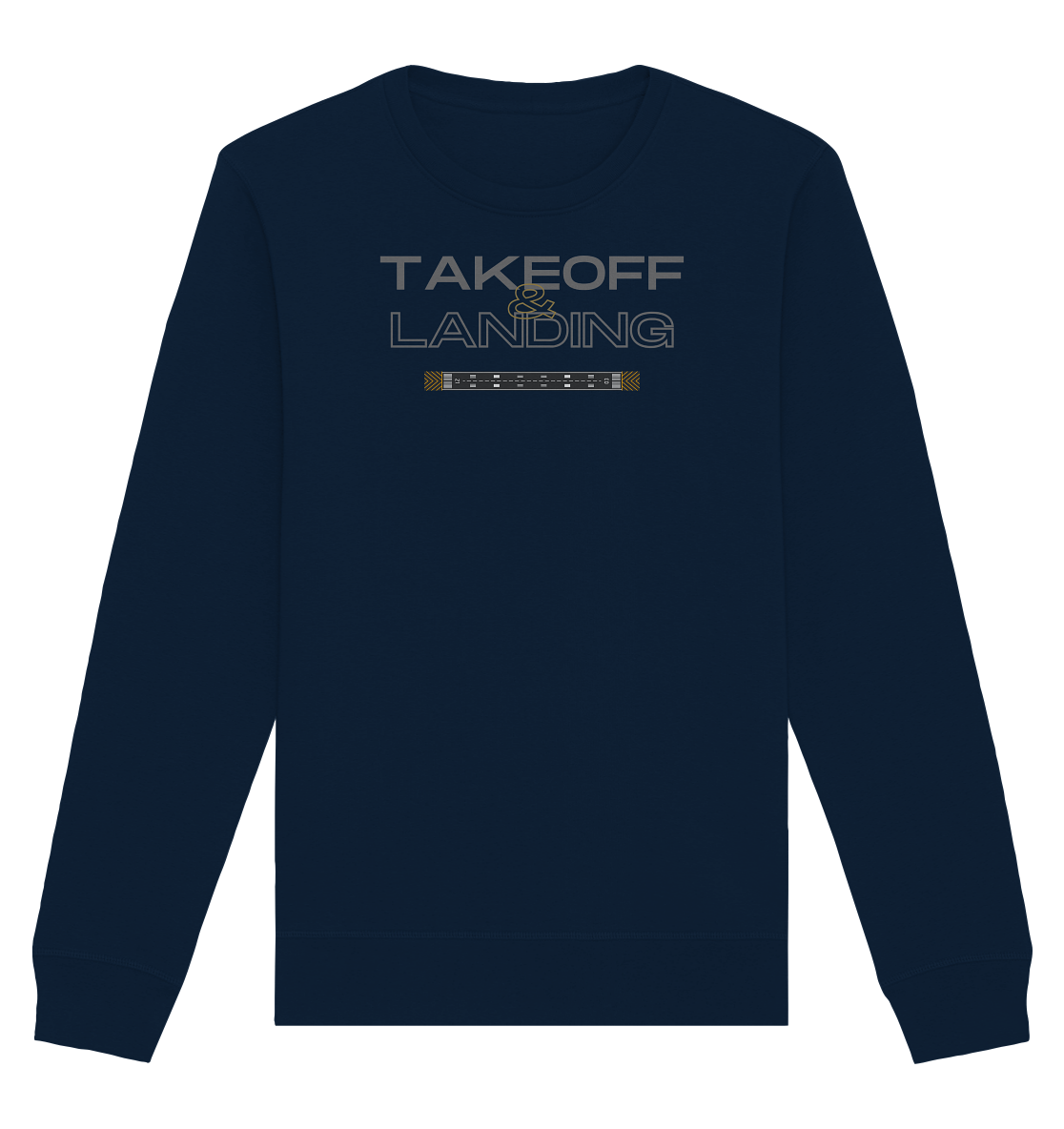 Décollage et atterrissage stevfru - Sweat-shirt unisexe basique bio