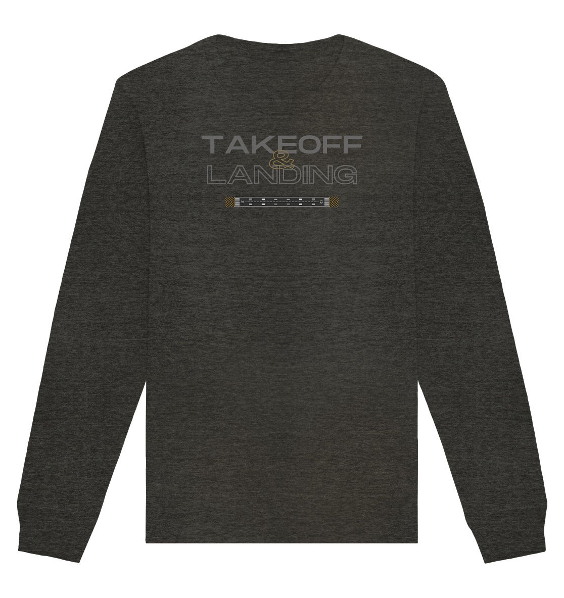 Décollage et atterrissage stevfru - Sweat-shirt unisexe basique bio