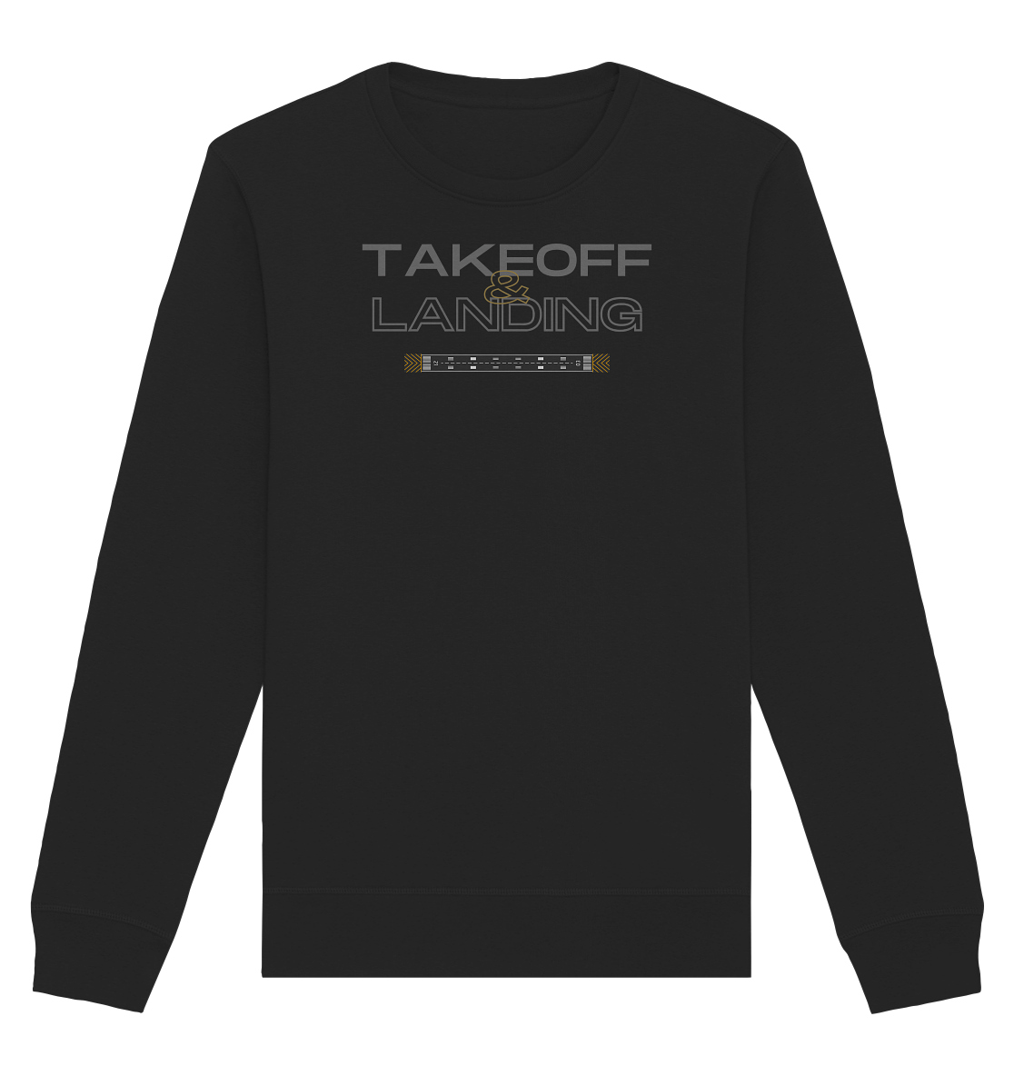 Décollage et atterrissage stevfru - Sweat-shirt unisexe basique bio