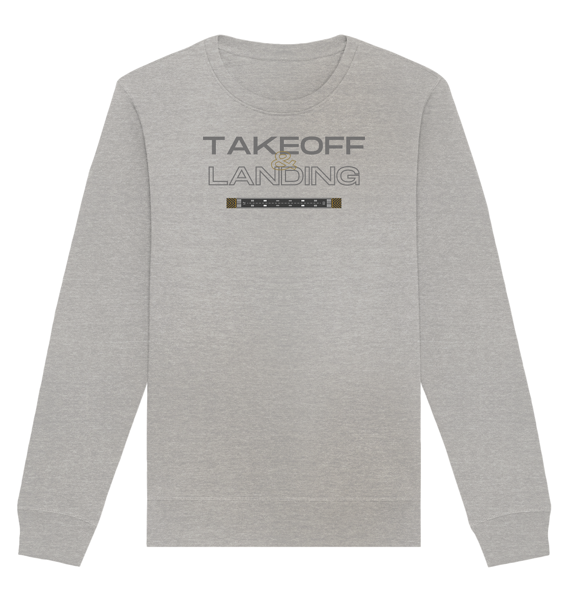 Décollage et atterrissage stevfru - Sweat-shirt unisexe basique bio