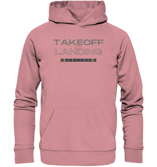 casualjet takeoff & landing - Organic Basic Hoodie